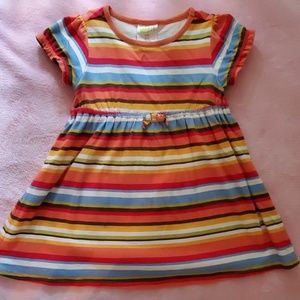 Crazy 8 striped dress, 3 years
